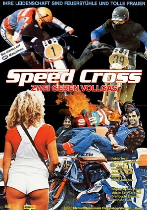 Speed Cross - German Movie Poster (thumbnail)