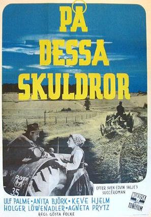 P&aring; dessa skuldror - Swedish Movie Poster (thumbnail)