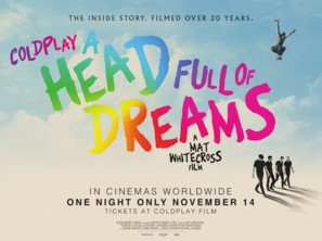 Coldplay: A Head Full of Dreams - British Movie Poster (thumbnail)