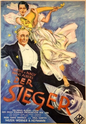 Der Sieger - German Movie Poster (thumbnail)