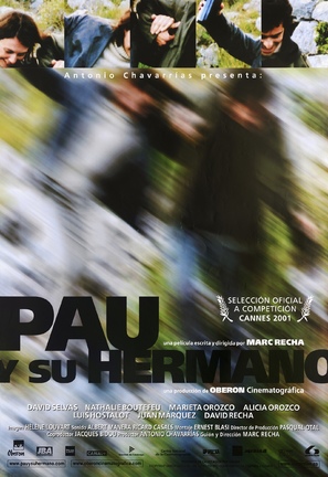 Pau i el seu germ&agrave; - Spanish Movie Poster (thumbnail)