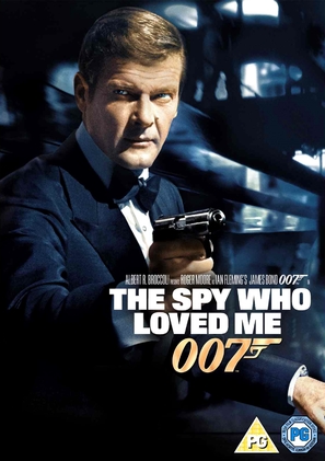 The Spy Who Loved Me - British DVD movie cover (thumbnail)