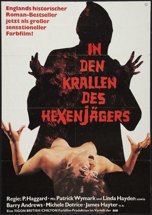 Satan&#039;s Skin - German Movie Poster (thumbnail)