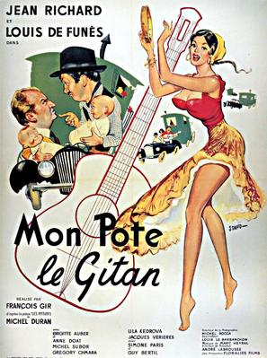 Mon pote le gitan - French Movie Poster (thumbnail)