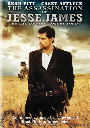 The Assassination of Jesse James by the Coward Robert Ford - DVD movie cover (thumbnail)