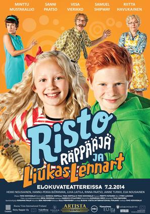 Risto R&auml;pp&auml;&auml;j&auml; ja liukas Lennart - Finnish Movie Poster (thumbnail)