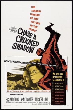 Chase a Crooked Shadow - Theatrical movie poster (thumbnail)