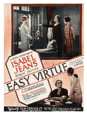 Easy Virtue - British Movie Poster (thumbnail)