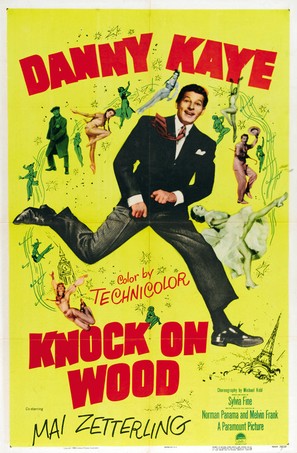 Knock on Wood - Movie Poster (thumbnail)