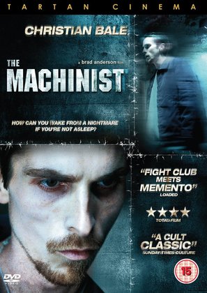 The Machinist - British DVD movie cover (thumbnail)