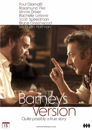 Barney&#039;s Version - Norwegian DVD movie cover (thumbnail)