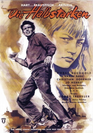 Halbstarken, Die - German Movie Poster (thumbnail)