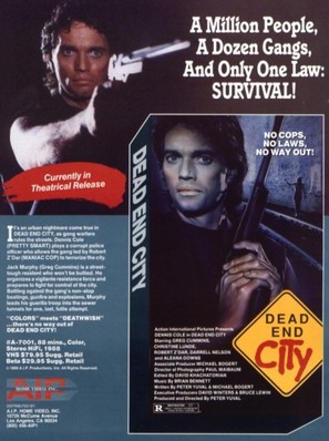 Dead End City - Movie Poster (thumbnail)