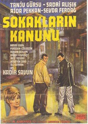 Sokaklarin kanunu - Turkish Movie Poster (thumbnail)