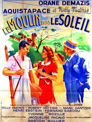 Le moulin dans le soleil - French Movie Poster (thumbnail)