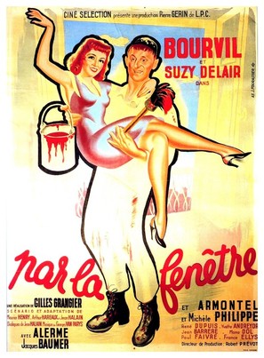 Par la fen&ecirc;tre - French Movie Poster (thumbnail)