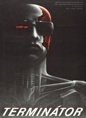 The Terminator - Czech Movie Poster (thumbnail)