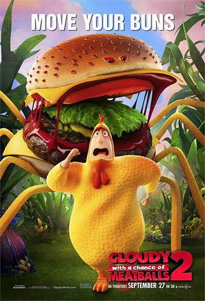 Cloudy with a Chance of Meatballs 2 - Movie Poster (thumbnail)