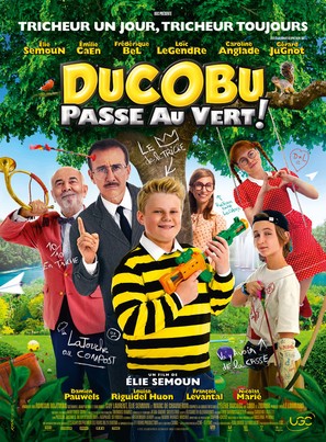 Ducobu passe au vert - French Movie Poster (thumbnail)