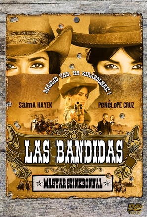 Bandidas - Hungarian DVD movie cover (thumbnail)