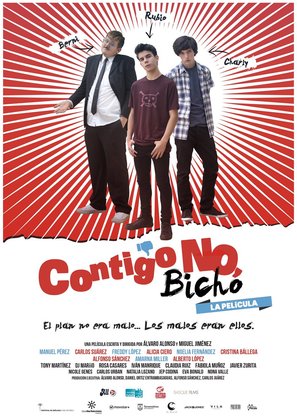Contigo no, bicho - Spanish Movie Poster (thumbnail)