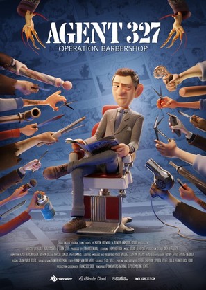 Agent 327: Operation Barbershop - Dutch Movie Poster (thumbnail)