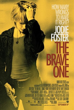 The Brave One (2007) Russian movie poster