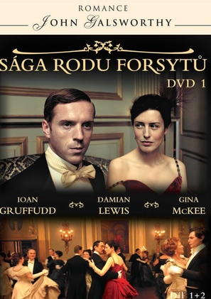 &quot;The Forsyte Saga&quot; - Czech DVD movie cover (thumbnail)