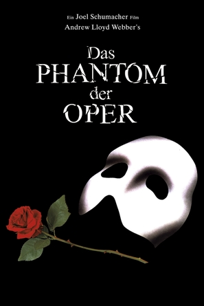 The Phantom Of The Opera - German DVD movie cover (thumbnail)