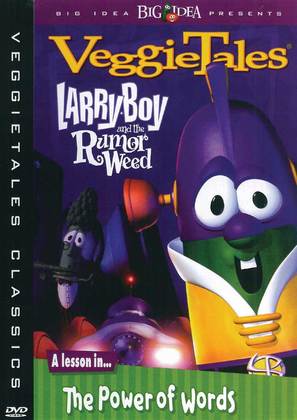 veggietales larryboy and the rumor weed vhs