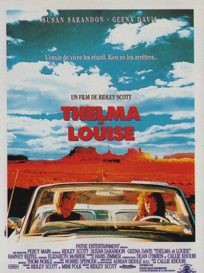 Thelma And Louise - French Movie Poster (thumbnail)