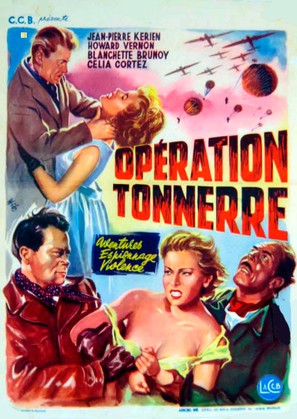Op&eacute;ration tonnerre - French Movie Poster (thumbnail)