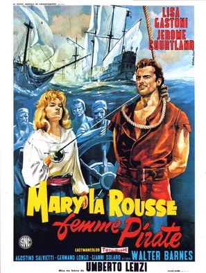 Le avventure di Mary Read - French Movie Poster (thumbnail)