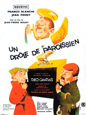Un dr&ocirc;le de paroissien - French Movie Poster (thumbnail)