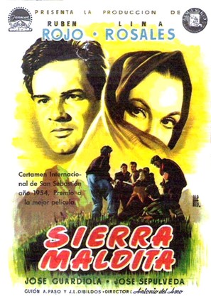 Sierra maldita - Spanish Movie Poster (thumbnail)
