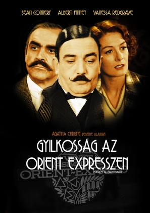 Murder on the Orient Express - Hungarian DVD movie cover (thumbnail)