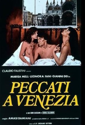 Peccati a Venezia - Italian Movie Poster (thumbnail)