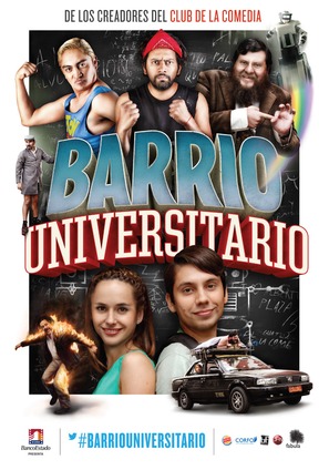 Barrio Universitario - Chilean Movie Poster (thumbnail)