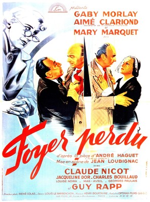 Foyer perdu - French Movie Poster (thumbnail)