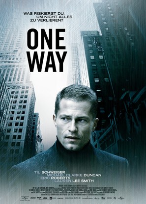 One Way - German poster (thumbnail)