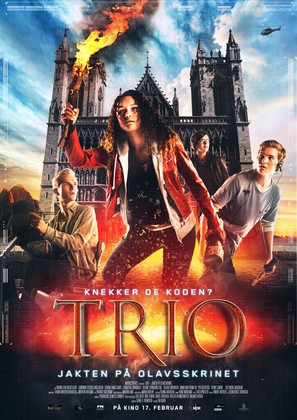 Trio - Jakten p&aring; Olavsskrinet - Norwegian Movie Poster (thumbnail)