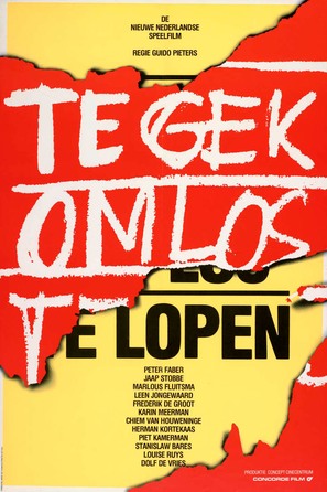Te Gek Om Los te Lopen - Dutch Movie Poster (thumbnail)