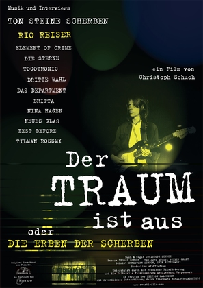 Der Traum ist aus - Die Erben der Scherben - German poster (thumbnail)