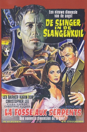 Die Schlangengrube und das Pendel - Belgian Movie Poster (thumbnail)