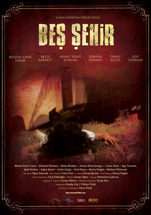 Bes sehir - Turkish Movie Poster (thumbnail)