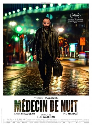 M&eacute;decin de nuit - French Movie Poster (thumbnail)