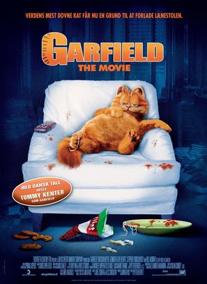 Garfield - Danish Movie Poster (thumbnail)