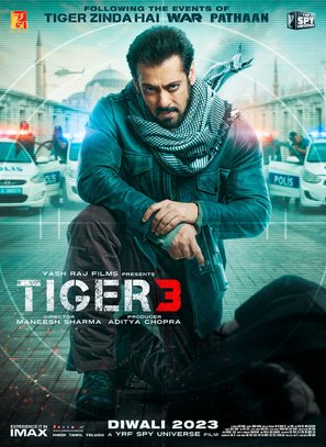 Tiger 3 - Indian Movie Poster (thumbnail)