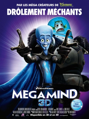 Megamind - French Movie Poster (thumbnail)