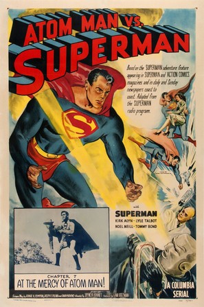 Atom Man Vs. Superman - Movie Poster (thumbnail)